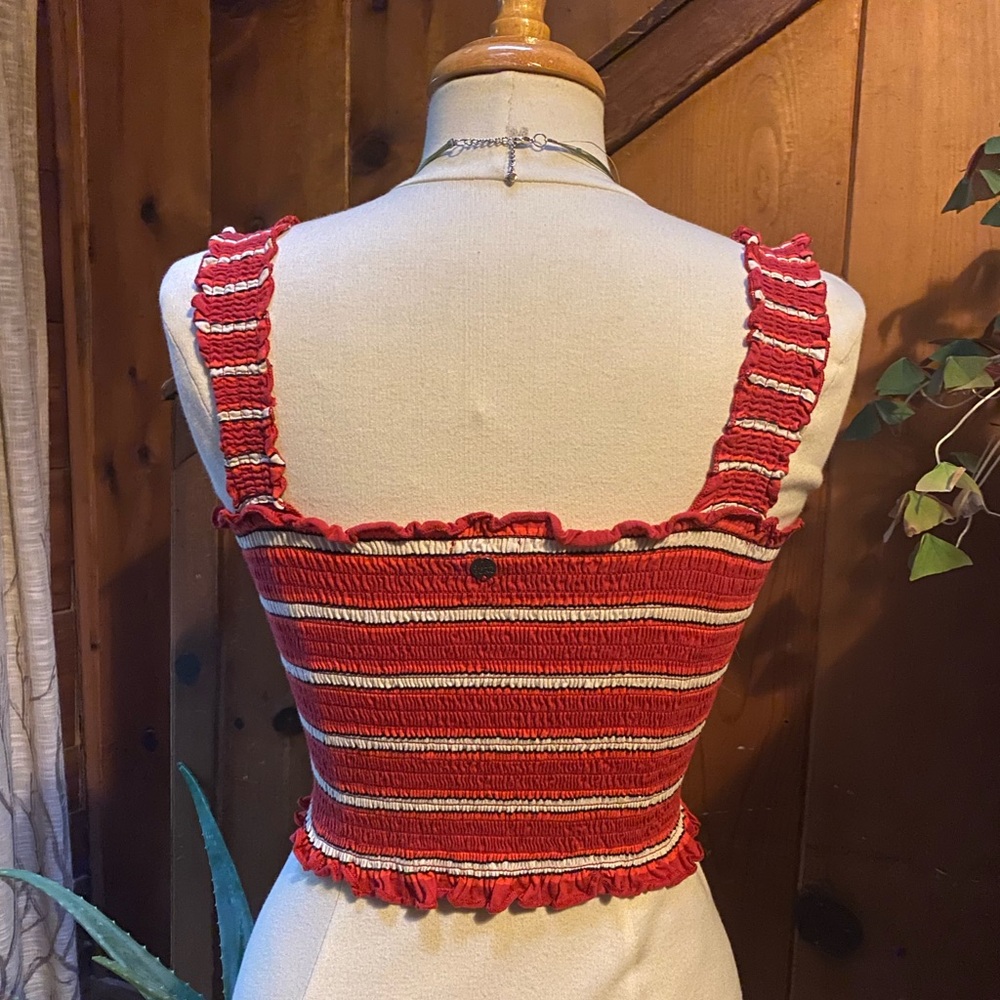 Billabong Stretch Tank with Sweetheart Neckline - Picture 4 of 5